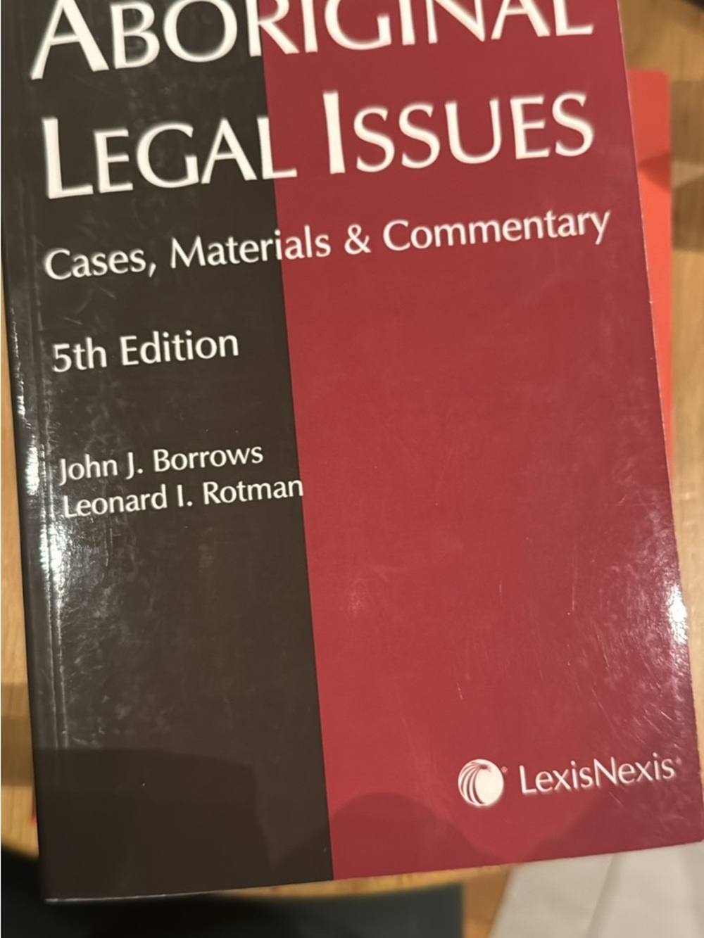 Aboriginal Legal Issues (5th Edition) - LexisNexis
